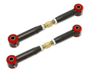 Chevrolet Camaro Toe Rods - Rear - BMR Suspension - Adjustable (Polyurethane) - Black Hammertone - `10-`15 Chevrolet Camaro Toe Rods - Rear - BMR Suspension - Adjustable (Polyurethane) - Black Hammertone - `10-`15